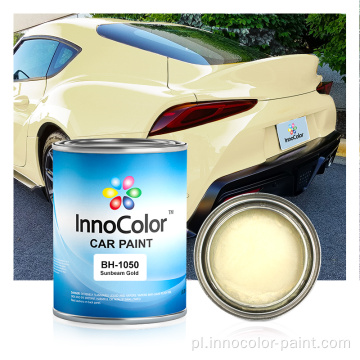 Motoryzacyjna farba refinish z kolorowym rozwiązaniem